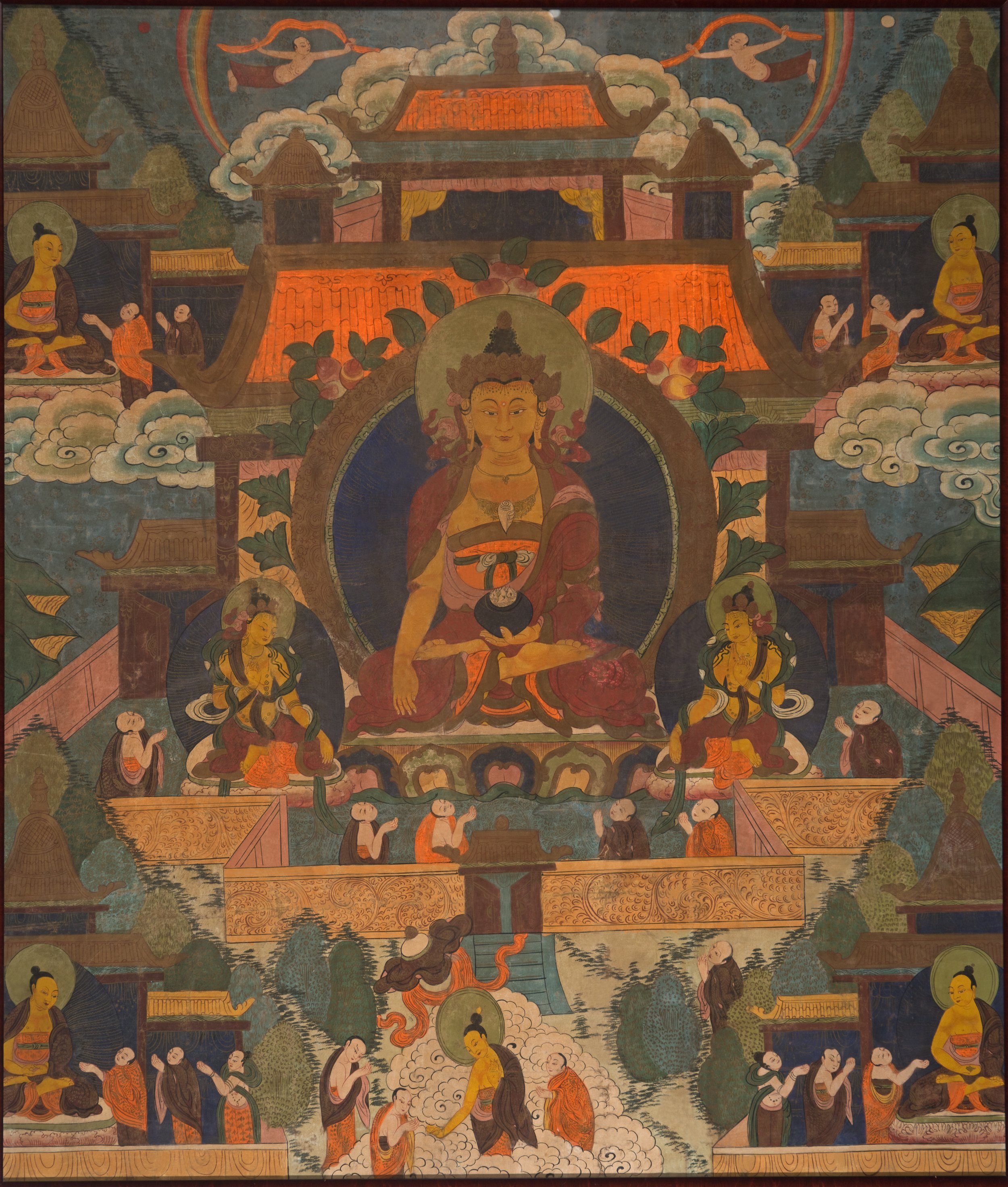 Rare Tibetan Painting — artwork by Patricia Bukur