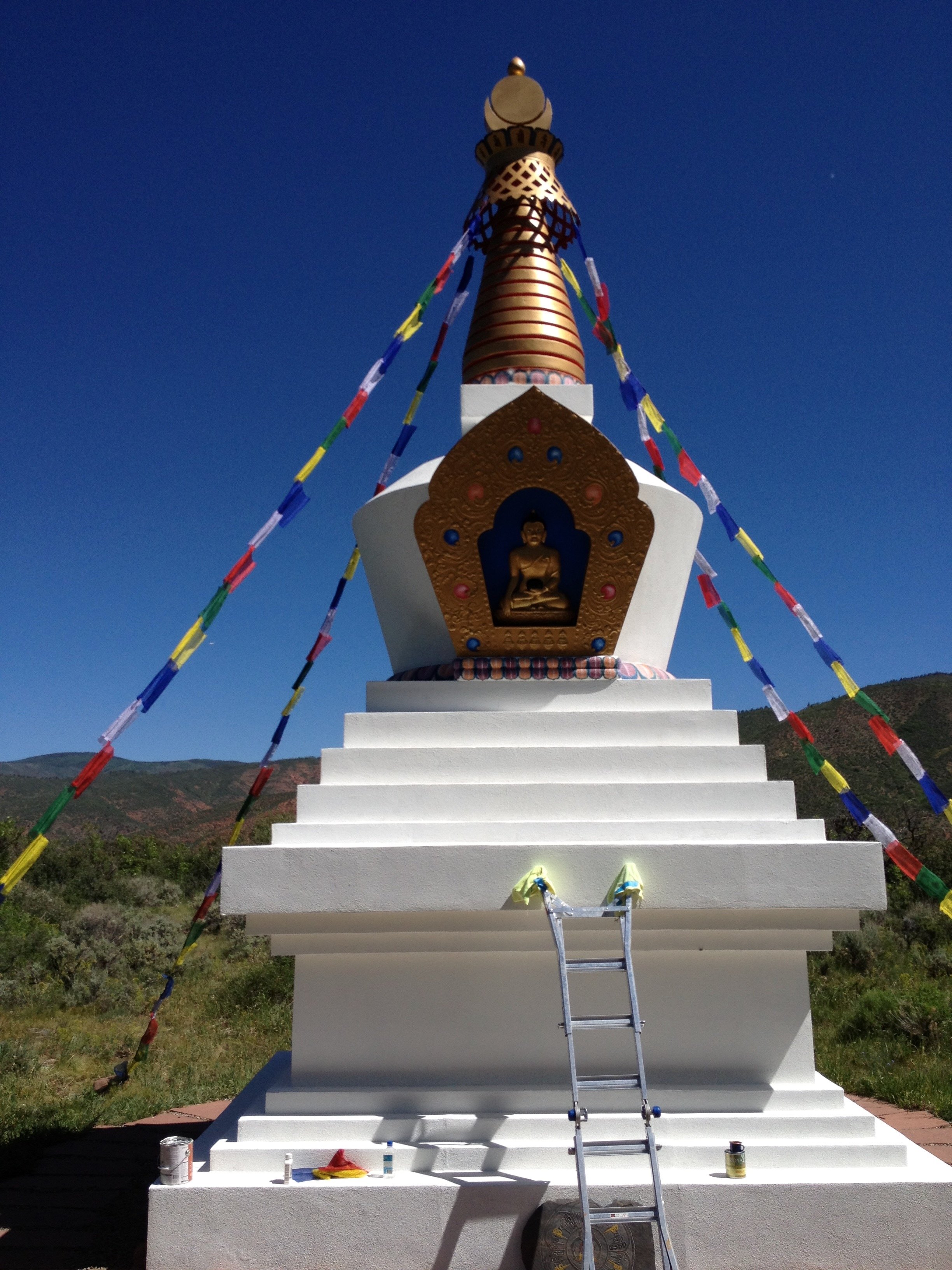 Rare Tibetan Painting — artwork by Patricia Bukur