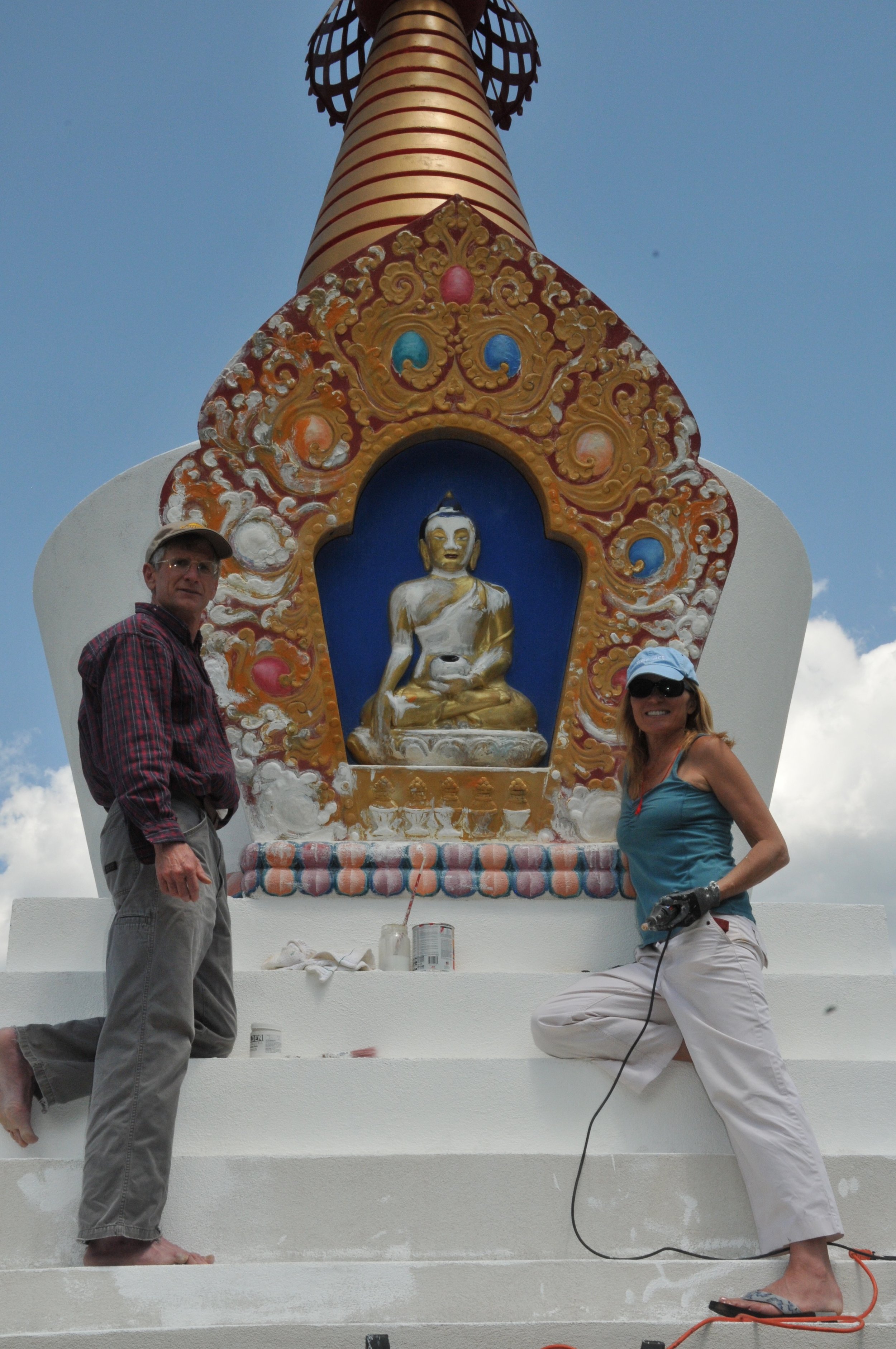 Rare Tibetan Painting — artwork by Patricia Bukur